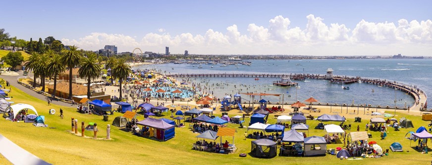 Corio Bay in Summer